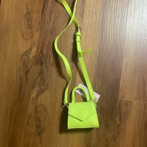 Neon Green Mini Crossbody Bag